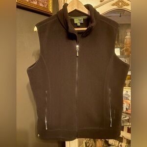 EARTHTEC Black Fleece Vest